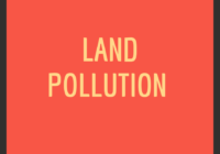 Land pollution