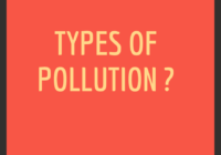 Types of pollution